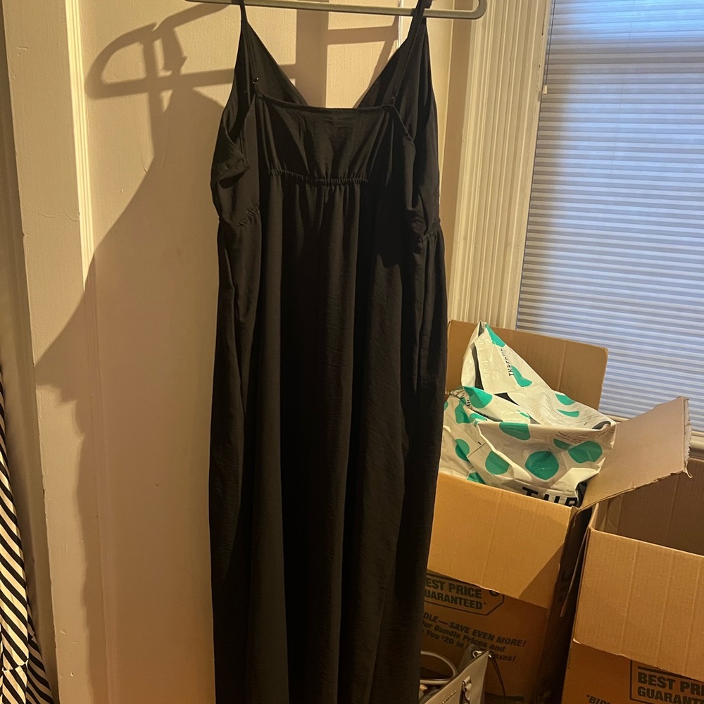 A New Day Black Sleeveless Maxi Dress - Picture 4 of 4